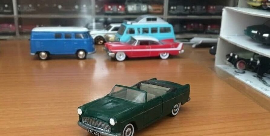 1753B. 1956 Ford Consul Convertible
